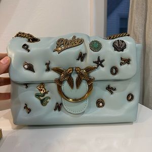 PINKO Love Summer Pins Mini Crossbody Bag 🧜‍♀️